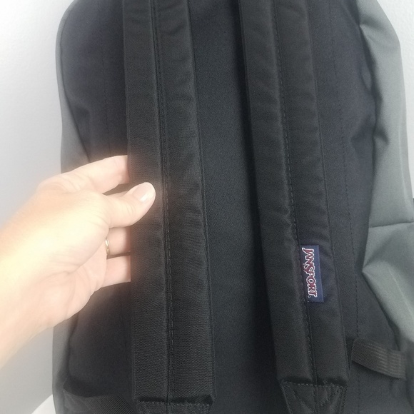 NWT JanSport Superbreak Forge Grey Backpack - Picture 6 of 8